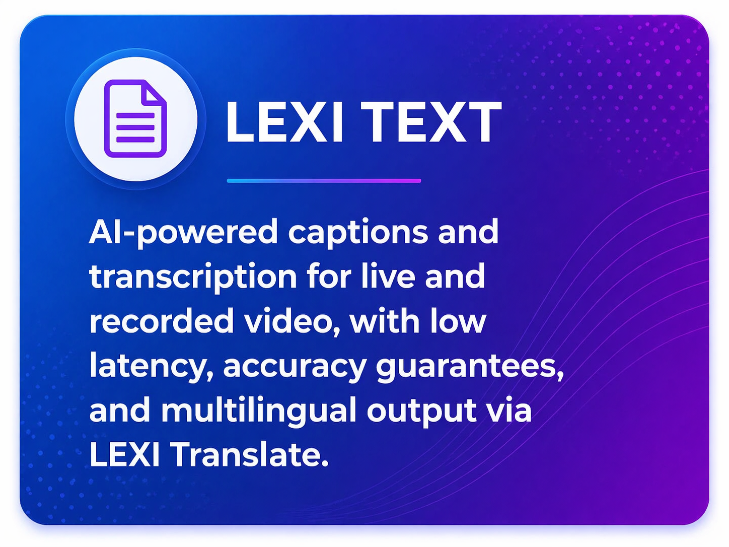 LEXI TEXT